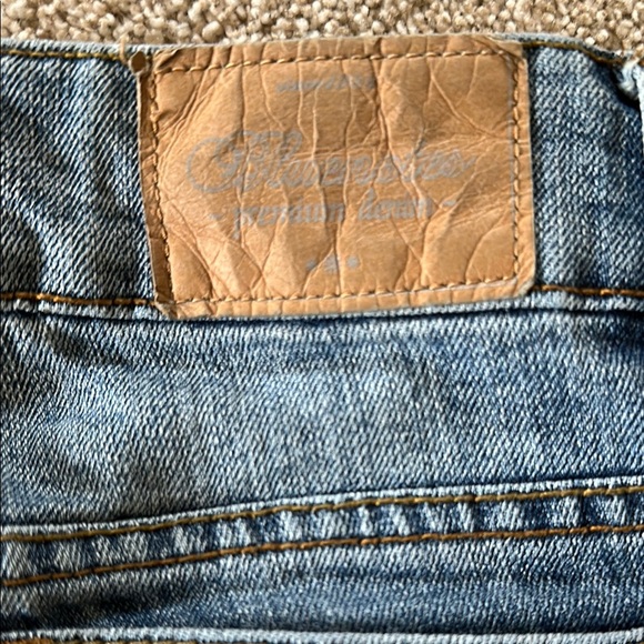 Classic Flare Bluenotes Morgan Extreme Low Rise Blue Women's Jeans - Picture 3 of 5